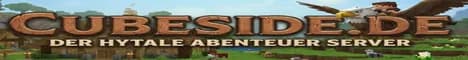 Cubeside.de – Dein Tor zur Welt von Hytale banner